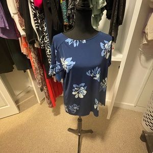 Banana Republic Floral Blouse